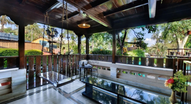 Номер Standard с балконом и с видом на сад Chacha Inn The Garden Retreat