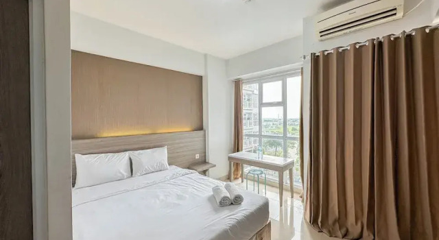 Tiny Studio with Pool View at Taman Melati Surabaya Apartment