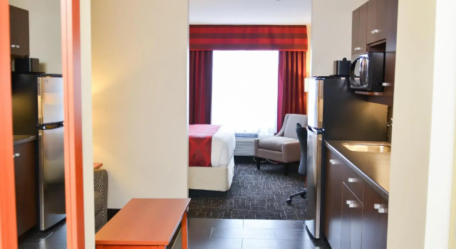 Dvoulůžkový s manželskou postelí Apartmá Best Western Thompson Hotel & Suites