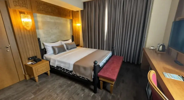 Люкс с видом на город Turistik Palas Otel