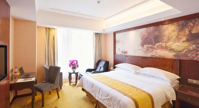 Двухместный люкс Deluxe Vienna Hotel Shanghai Jinshan Xincheng Wanda