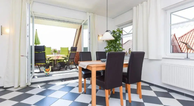 Апартаменты Ferienwohnung Lee im Haus Nemo am Tief