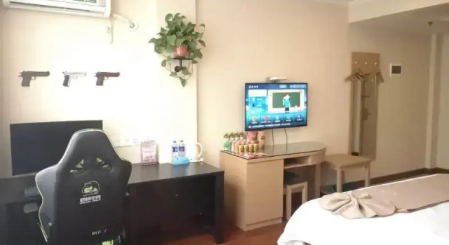 Одноместный номер Standard GreenTree Inn Anhui Suzhou si county  taoyuan road  garden business hotel