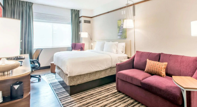 Двухместный люкс Hilton Garden Inn Minneapolis Airport Mall of America