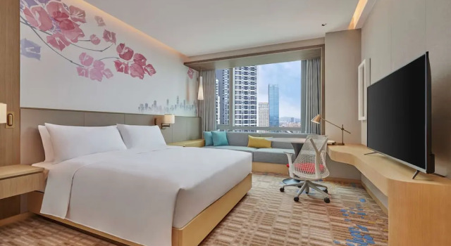 Двухместный номер Accessible Hilton Garden Inn Shenzhen Guangming