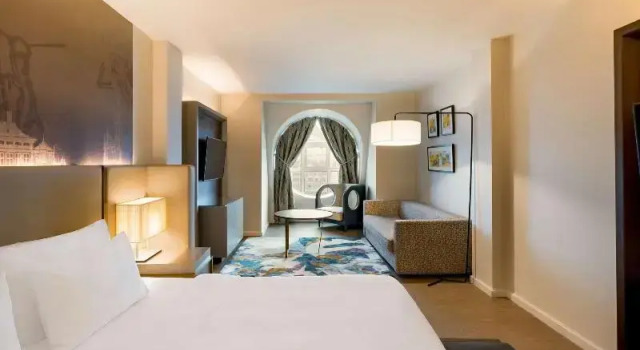 Двухместный полулюкс с видом на город Radisson Blu Hotel, Antwerp City Centre