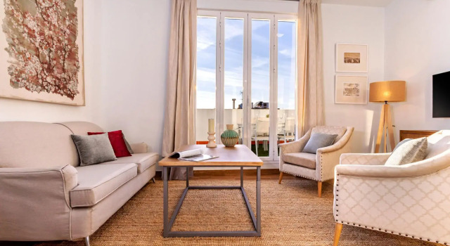 Magnificent 2 BD Duplex with private terrace. Recaredo IX, Забронировать Отель Севилья провинция Севилья, рядом с Площадь Аламеда-де-Эркулес