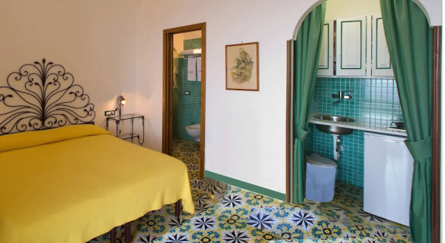 Двухместный номер с частичным видом на море La Caravella di Positano - Relais, Beach & Residences
