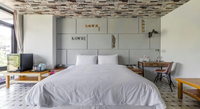 Двухместный номер Deluxe с балконом Han Yan Design Hotel