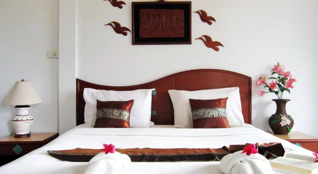 Двухместный номер Deluxe с видом на море Lanta IL Mare Beach Resort