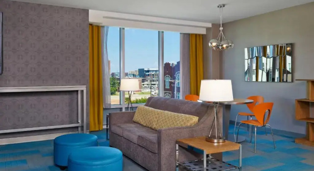Двухместный полулюкс Aloft by Marriott Oklahoma City Downtown - Bricktown