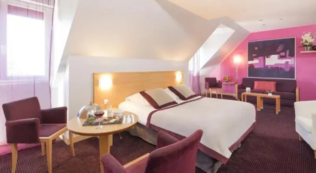 Номер Standard Le Richebourg Hôtel, Restaurant & Spa