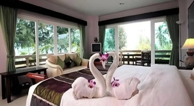 Семейный номер Deluxe с балконом Bacchus Home Resort