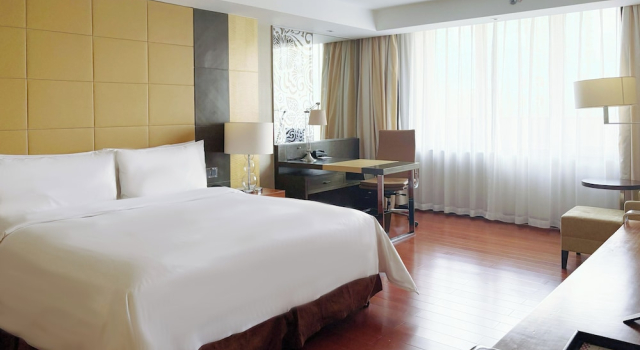Люкс с 3 комнатами The Sandalwood Beijing Marriott Executive Apartments