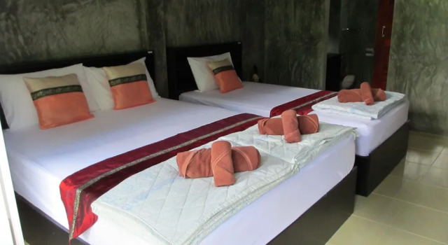 Трёхместный номер Standard с балконом Real Relax Resort