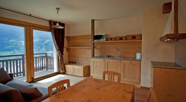 Апартаменты c 1 комнатой с видом на горы Chalet Teo e Marianna
