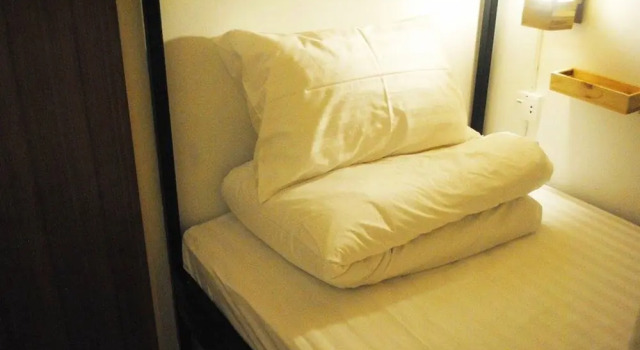 Кровать в общем номере Rimnim Hostel