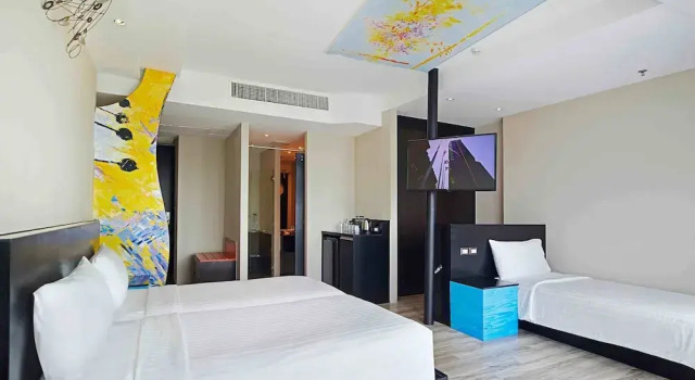 Трёхместный номер Deluxe Бутик-отель Siam@Siam Design Hotel Pattaya