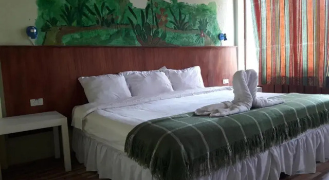 Habitación doble Estándar con vista a la montaña Biohostal Mindo Cloud Forest