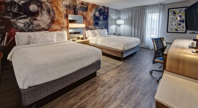 Четырёхместный номер Standard Courtyard by Marriott Nashville Vanderbilt West End