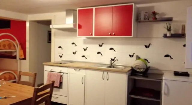 Bett im Wohnheim Le Coccole