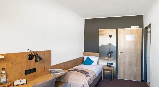 Номер Economy Hotel Hanauerlehen - ruhige & zentrale Top-Lage - mit Schwimmbad, Sauna, Parkplätze & Café - bayerischer Familienbetrieb