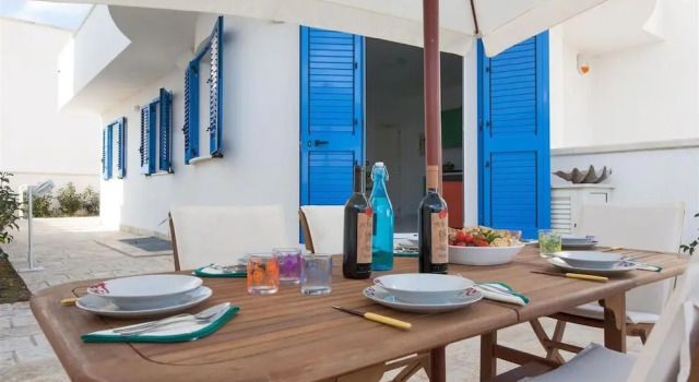 314 Casa Fronte Mare a Pescoluse, Buchen Sie Villa Salve Salento