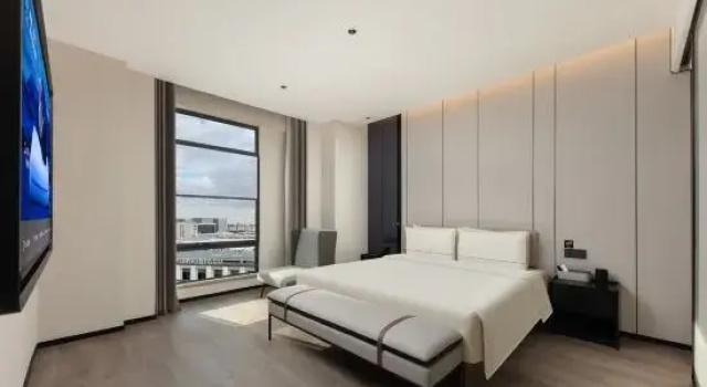 Двухместный люкс Executive Shanghai Baoshan Urban Industrial Park FengXiang Road Atour Hotel