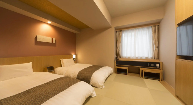 Двухместный номер Japanese Dormy Inn Premium Tokyo Kodenmacho