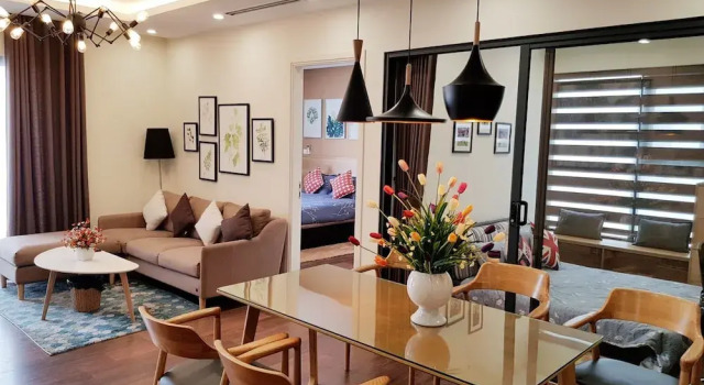 Апартаменты Deluxe с 3 комнатами с балконом и с видом на город Imperia Garden Apartments - Heart of City