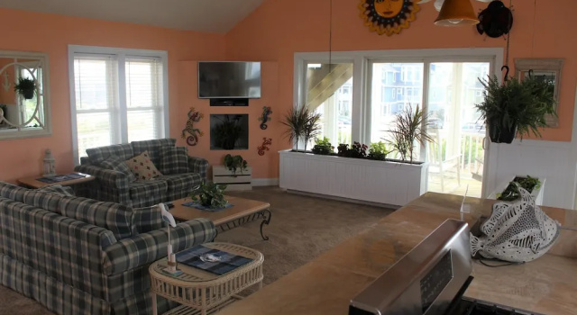 Люкс с балконом и с видом на океан Sandbar Bed & Breakfast