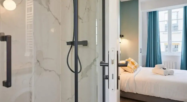 Sublime and new Appartment in Center of Paris, Забронировать Апарт-отель Апарт-отели Парижа, рядом с Улица Фран-Буржуа, Апарт-отель