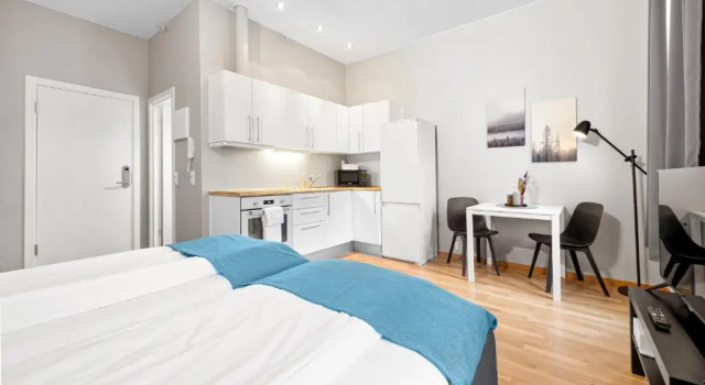 Студия Forenom Serviced Apartments Oslo Nobel