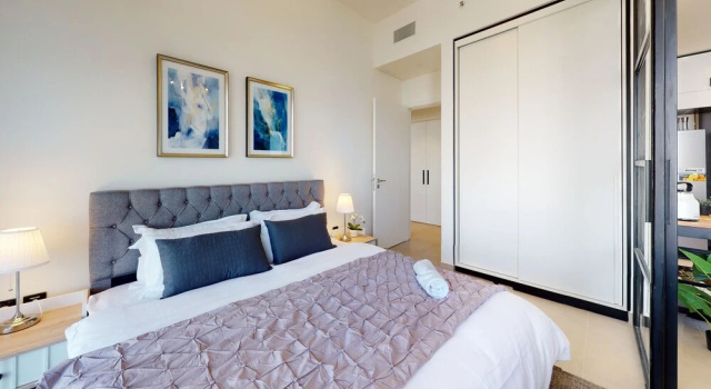Апартаменты Luxury с балконом SuperHost - High-End apartment With Burj Khalifa Glimpse