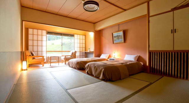 Номер Standard с видом на горы Takamiya Hotel Jurin