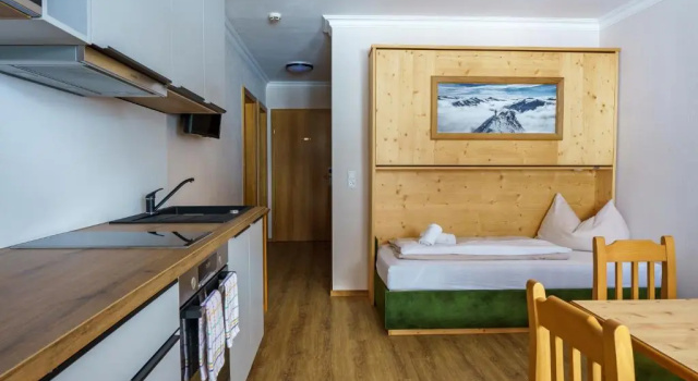 Апартаменты c 1 комнатой Hubertus Alpine Living