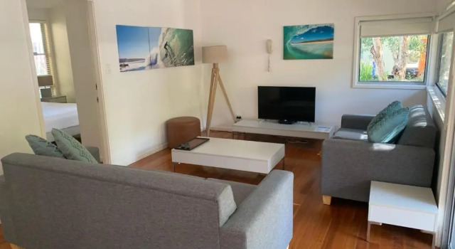 Апартаменты с 2 комнатами Mobys Beachside Retreat