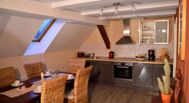 Студия Deluxe Gästehaus Liubas Insel