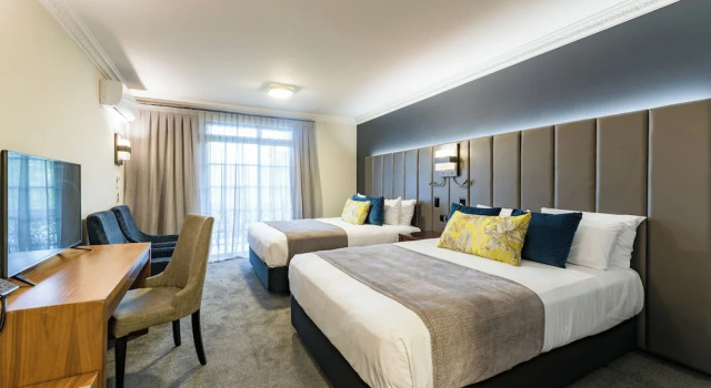Двухместный номер Deluxe с балконом Distinction Hotel Rotorua