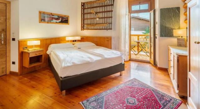 Двухместный номер Standard с балконом Hotel Villa Alpina ***S