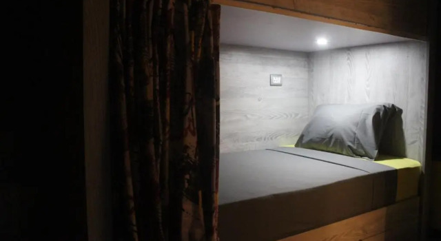 Кровать в общем номере Marina Hostel