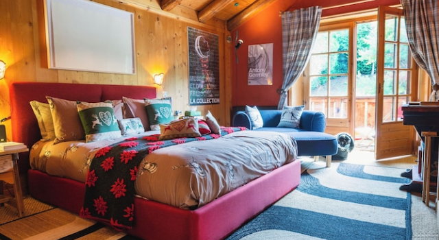 Двухместный номер Deluxe с видом на горы Megève Bois - Relais & Châteaux