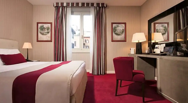 Klassisch Doppel Zimmer Hotel dei Borgognoni