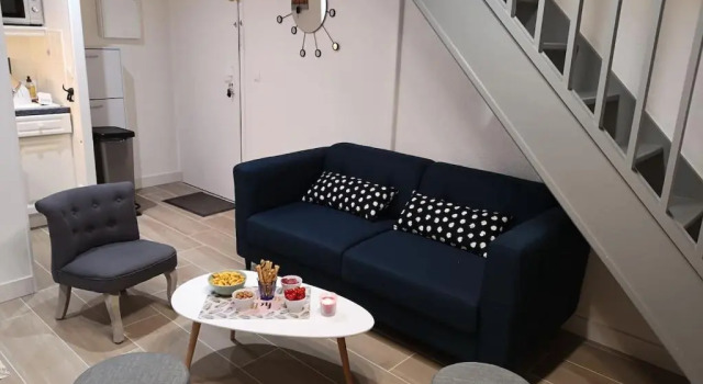 Апартаменты Appartement Sainte-Maxime, plage de la Nartelle
