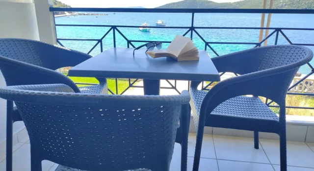 Студия с балконом и с видом на море Captain Nick Aparthotel