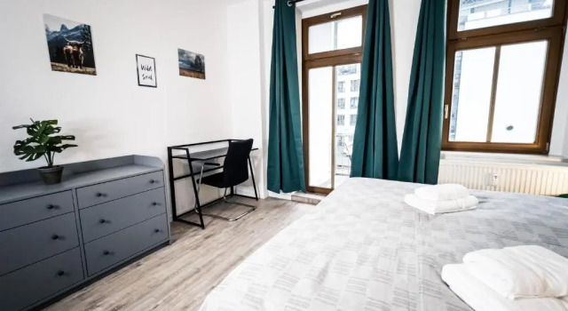 Апартаменты ⋙ Stilvolle Wohnung mit 2 Schlafzimmern & Balkon ⋘