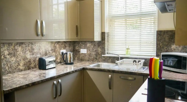 Апартаменты с 2 комнатами с видом на озеро Waterfoot Park