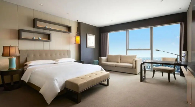 Двухместный номер Standard с видом на гавань Sheraton Shanghai Waigaoqiao Hotel