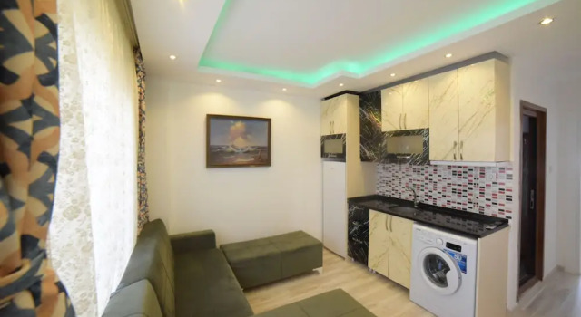 Четырёхместный номер Deluxe с 2 комнатами с балконом и с видом на горы Ali Baba Apart Otel