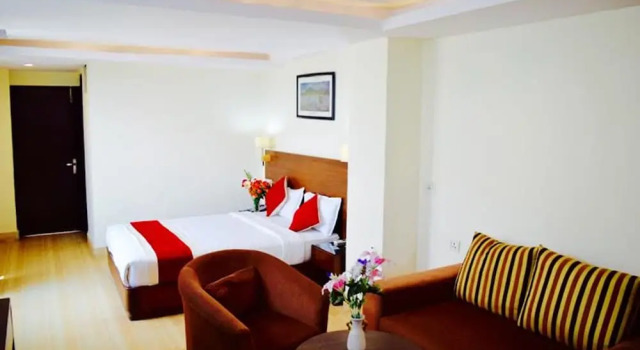 Люкс с видом на город Hotel Regal Airport